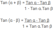 Penjumlahan dan selisih trigonometri (Tan)