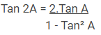 Rumus trigonometri sudut rangkap (tan)