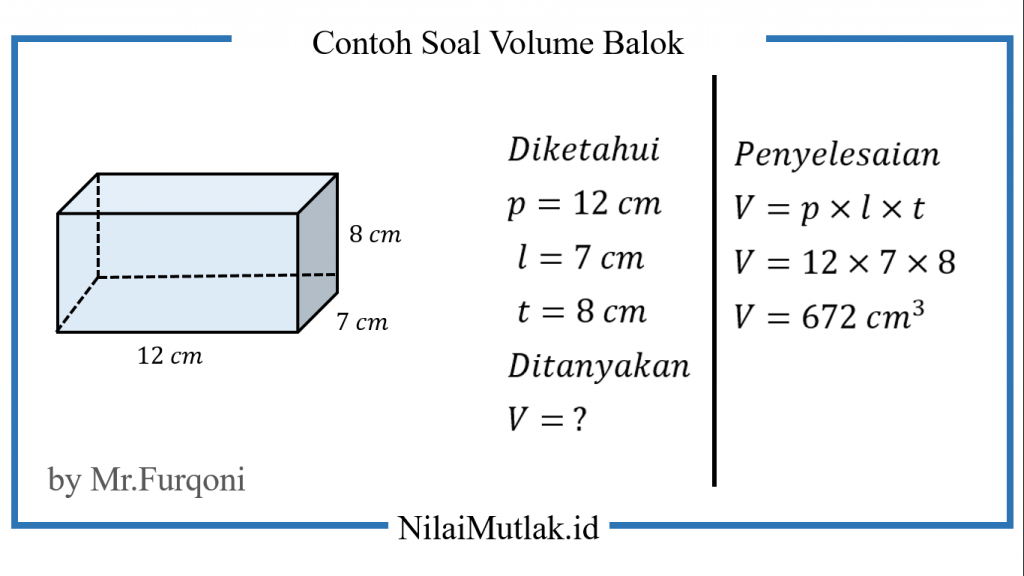contoh soal menghitung volume balok 2
